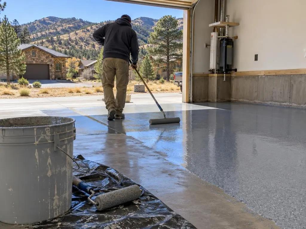 Basement Floor Epoxy in Boulder, CO